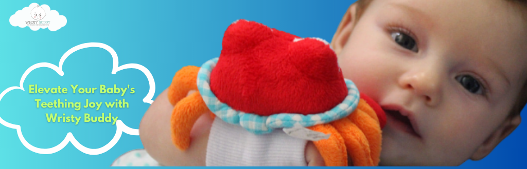 Elevate Your Baby's Teething Joy with Wristy Buddy