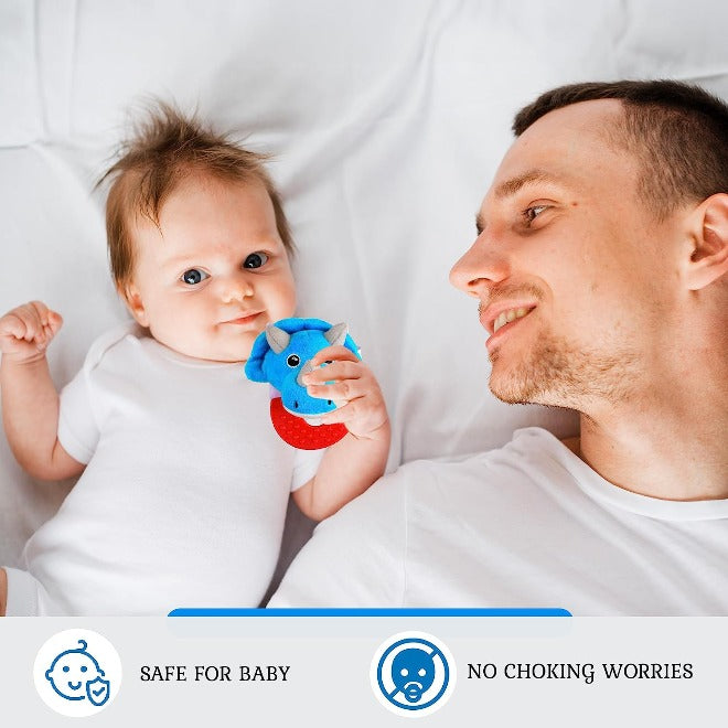 Wristy Buddy Dinosaur Baby Teether for 4 Months+