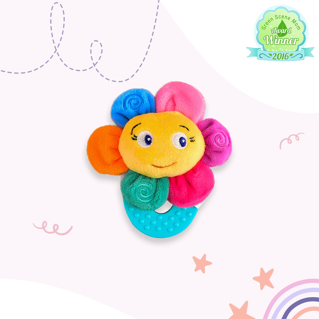 Wristy Buddy Flower Baby Teether for 4 Months+