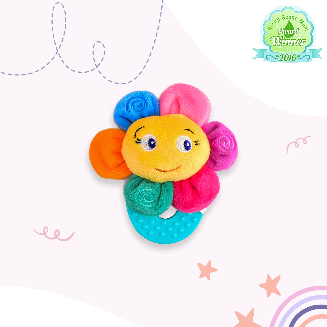 Wristy Buddy Flower Baby Teether for 4 Months+