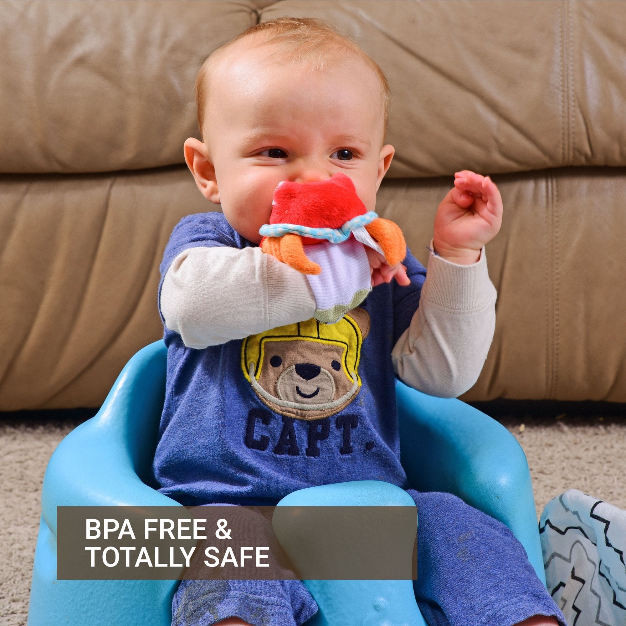 Wristy Buddy Crab Baby Teether for 4 Months+