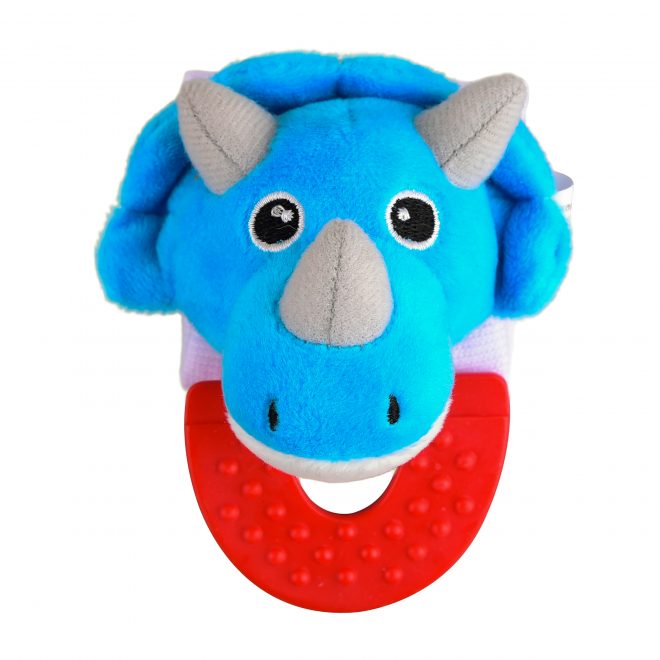 Wristy Buddy Pack of 2 Baby Teethers – Dinosaur & Football
