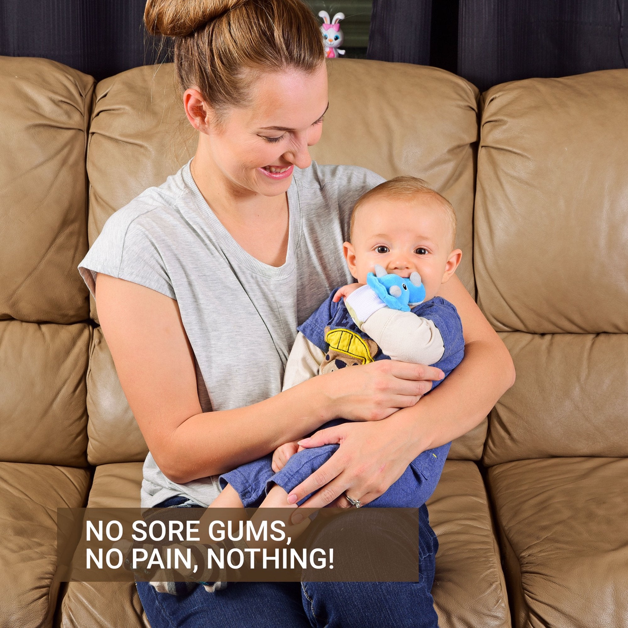 Wristy Buddy Dinosaur Baby Teether for 4 Months+