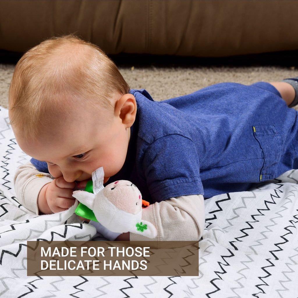 Wristy Buddy Lamb Baby Teether for 4 Months+