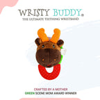 Wristy Buddy Moose Baby Teether for 4 Months+