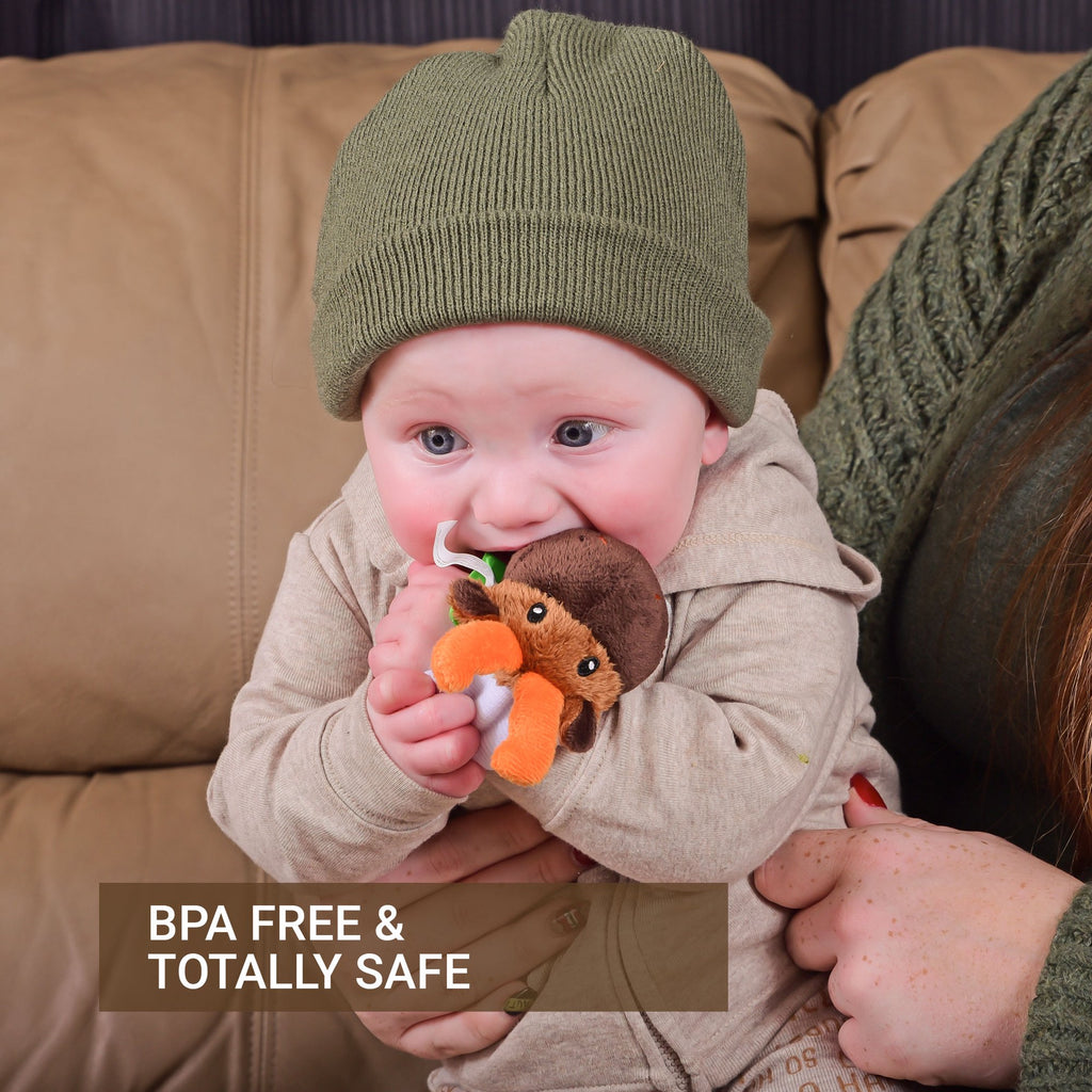 Wristy Buddy Moose Baby Teether for 4 Months+