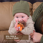 Wristy Buddy Moose Baby Teether for 4 Months+