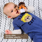 Wristy Buddy Moose Baby Teether for 4 Months+