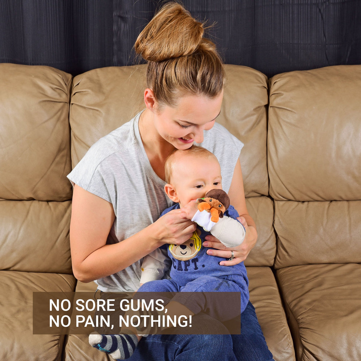 Wristy Buddy Moose Baby Teether for 4 Months+