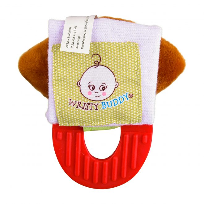 Wristy Buddy Pack of 2 Baby Teethers – Dinosaur & Football