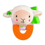 Flower and Lamb Combo Teether for Babies Pack of 2